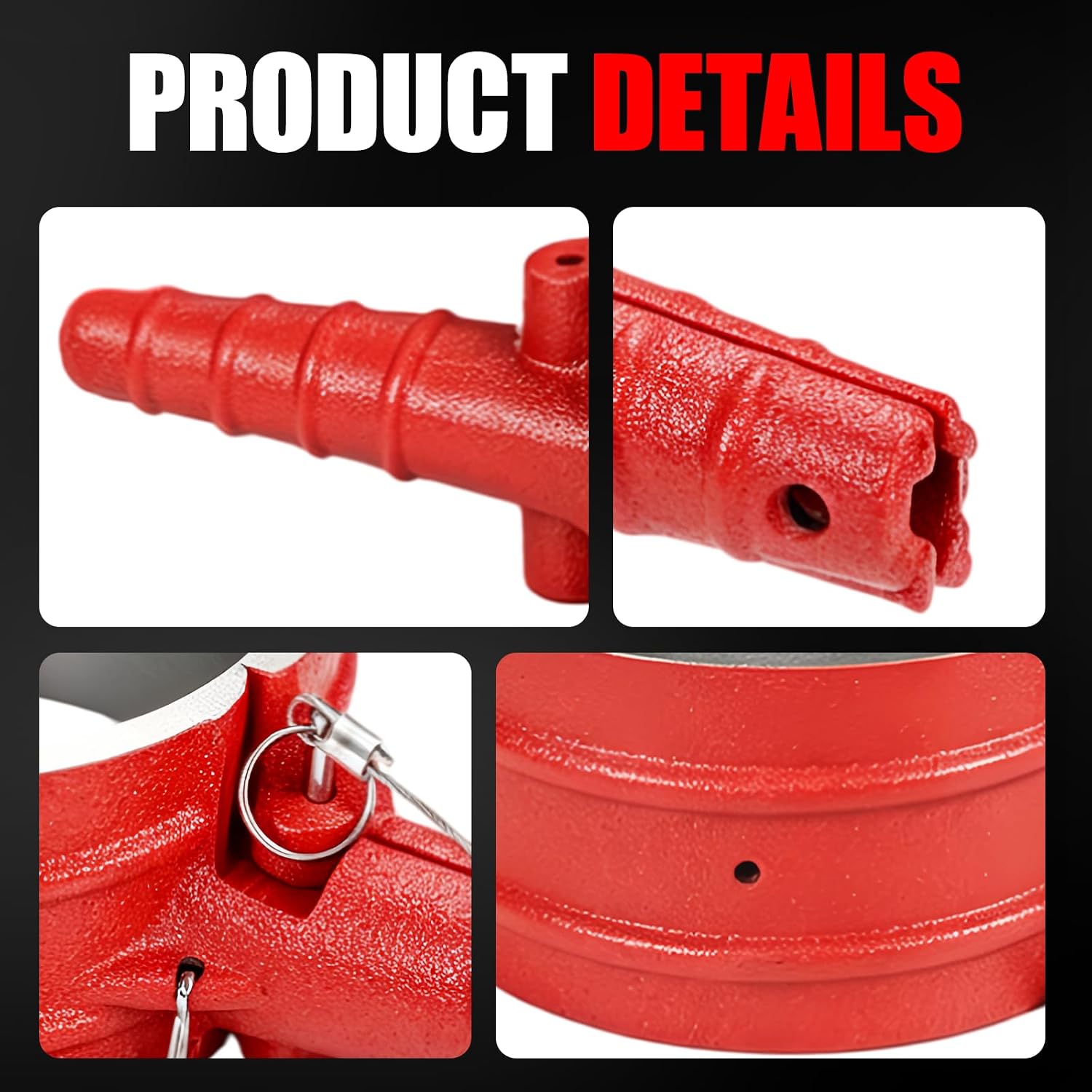 7040 Piston Ring Compressor Tool Adapter Anti-Polishing Ring for Cummins ISX/QSX 15, Compatible with Caterpillar 3400 C-15 5.4" Bore - Replaces PT-7040 5394454 5299448 5299447 5299339