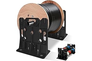 Multi-Purpose Wire Dispenser Spool Rack
