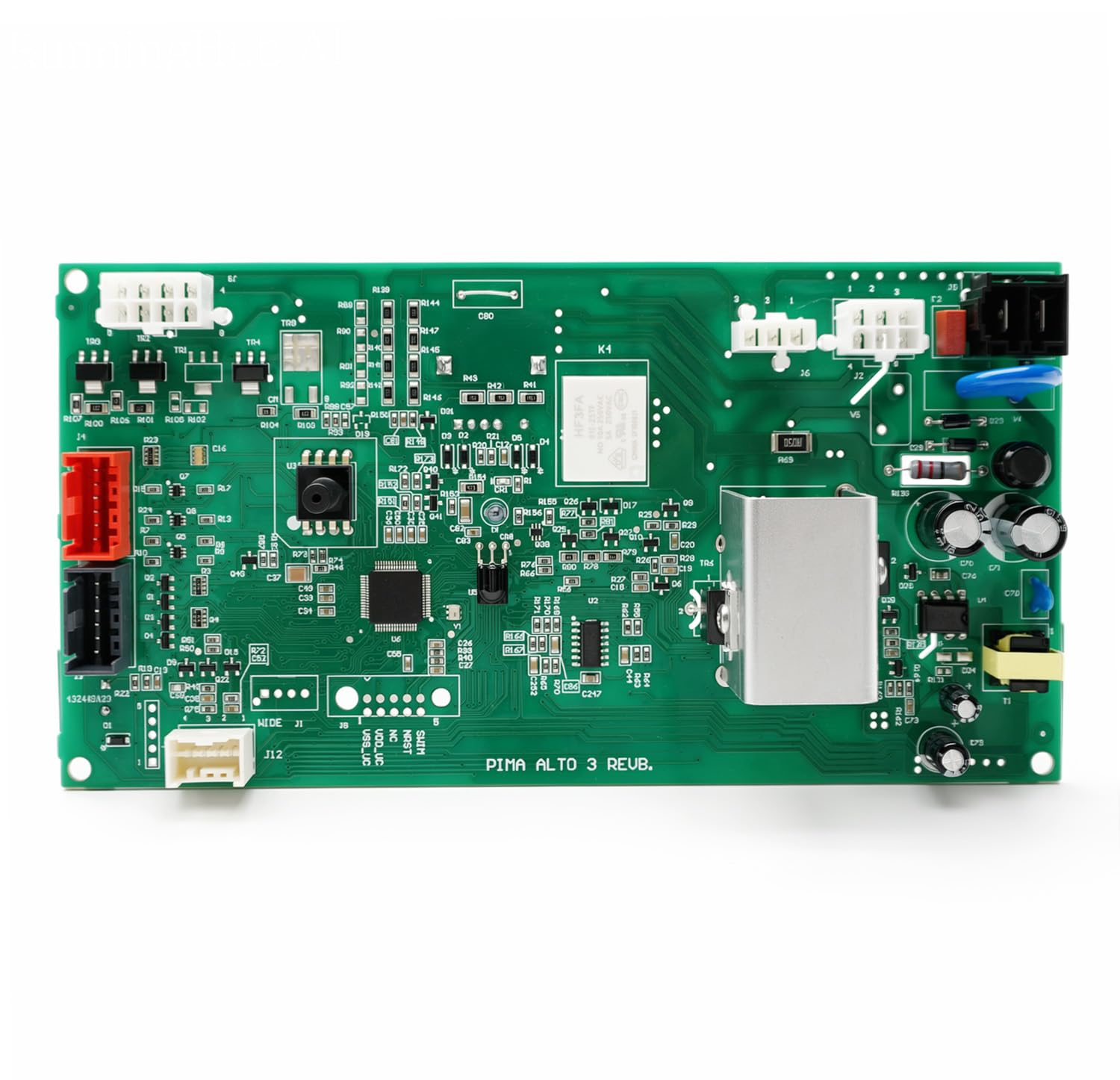 Photo 1 of W10857313 Washer Control Circuit Board for Whirlpool Amana Crosley Top-Load Washer Main Control Board Replace W10897776 W10857313 REV F VERSION CONTROL BOARD ONLY — NO COVERS