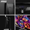 MSI 31.5 MPG 322URX QD-OLED, Gaming Monitor, UHD, 16:9 Flat, QD-OLED, 240HZ, 0.03ms, G-SYNC Compatible