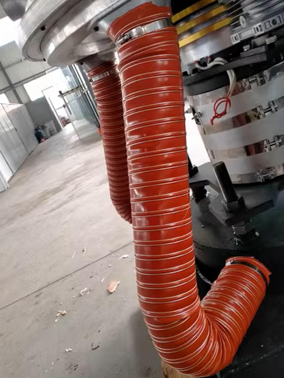 Manguera de conducto de CA portátil, conducto de aire de repuesto de 4 m para secadora, garaje, calentador, ventilación de fábrica