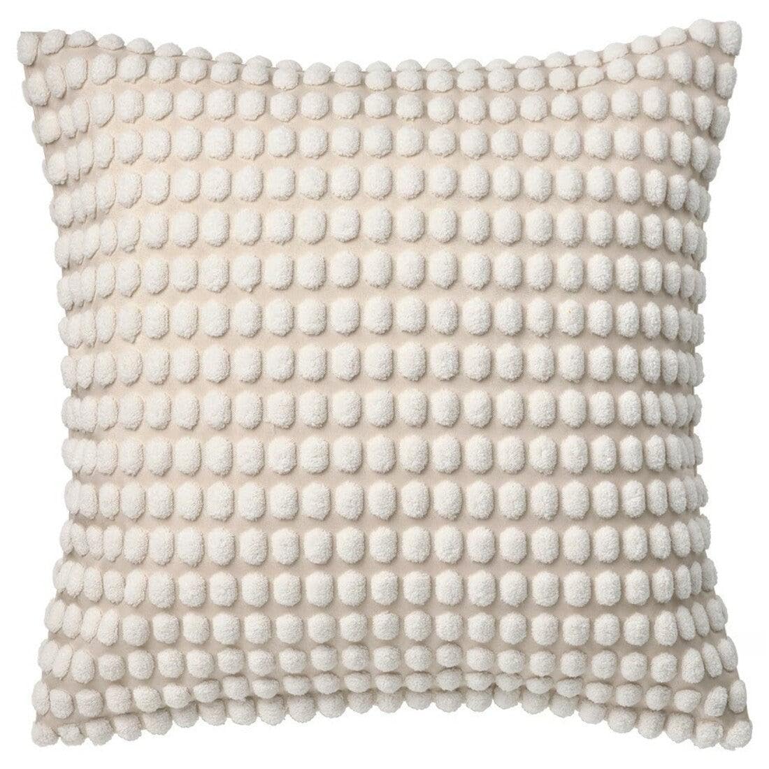 IKEA SVARTPOPPEL Cushion Cover, Off-White, 50x50 cm (20x20)-image-28