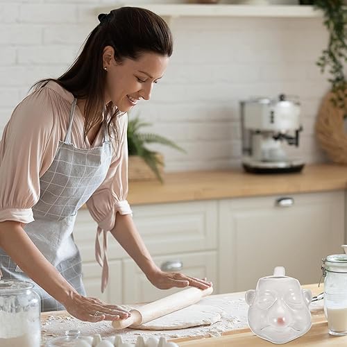 Miniatura 5 de uxcell Separador de huevos, divertidos gadgets de cocina, herramienta separadora de yema de huevo de cerámica para hornear