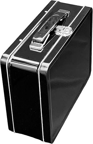 Miniatura 2 de Hágalo usted mismo - Lonchera negra mediana para almacenamiento, manualidades y actividades divertidas para álbumes de recortes