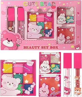 Komplett Makeup-Kit | Lätt Sminkset för Ansiktet | Resmakeup Kit | För Resor Och Affärsresor Och Skola Till Flickvän Hustru Syster Dotter