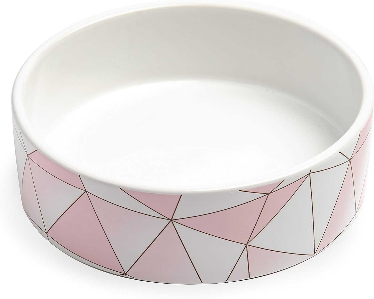 Park Life Designs - Ceramic Bowl for Dogs, Cats and Pets, Stylish Vienna Design, Heavyweight and Non Slip, Skid Free, Chew Proof,…