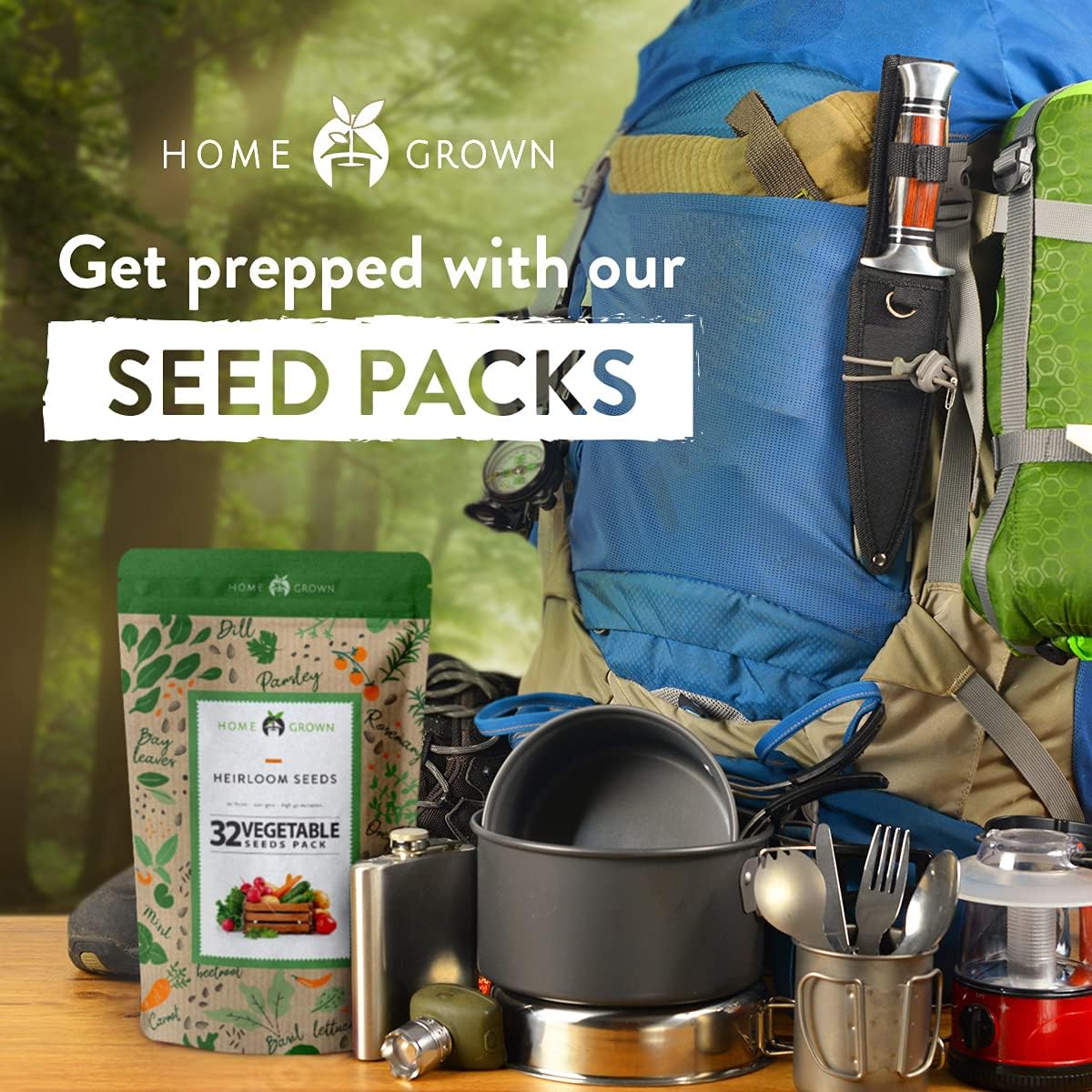 32 Heirloom Vegetable Seeds for Planting - Over 15,000 Survival Garden Seeds - Essential Emergency Prepper Gear - Non-GMO Vegetable and Fruit Seeds for Planting - Garden Variety Pack - Bug-Out Seeds : Patio, Lawn & Garden