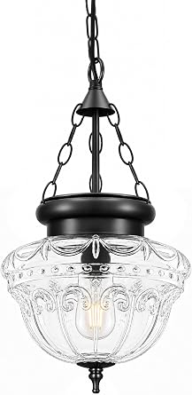 Black Pendant Light Glass Kitchen Pendant Lighting Over Sink