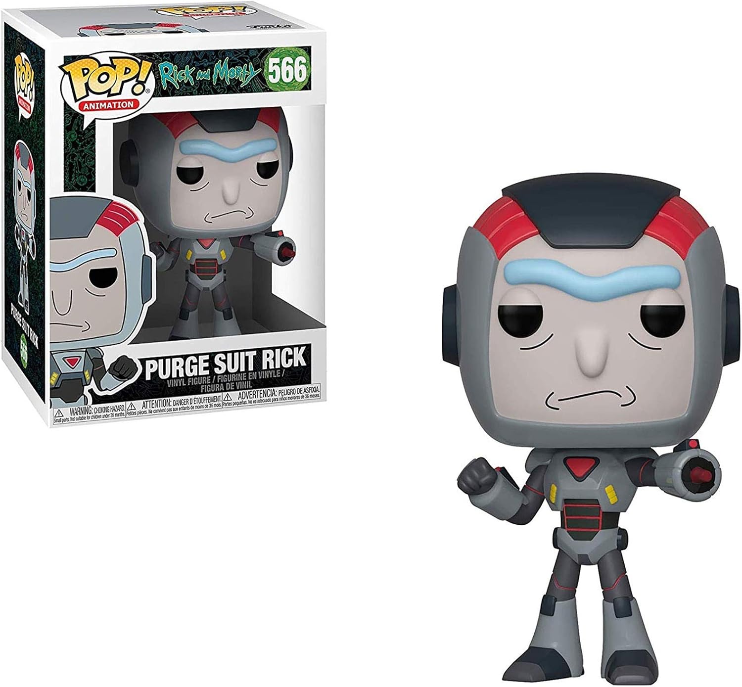 Rick and Morty Pop! Vinyl Figure Purge Suit Rick