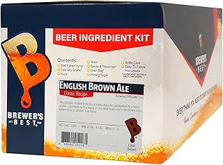 Brewer's Best English Brown Ale Homebrew Beer Ingredient Kit