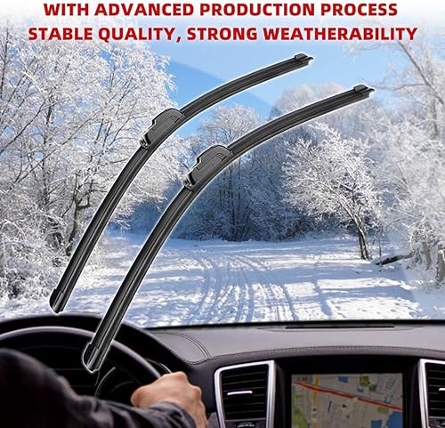 Miniatura 6 de 2 limpiaparabrisas delantero de 24 + 18 pulgadas de repuesto para KIA Optima MK3 2010-2015, limpiaparabrisas de equipo original, que cumple con la