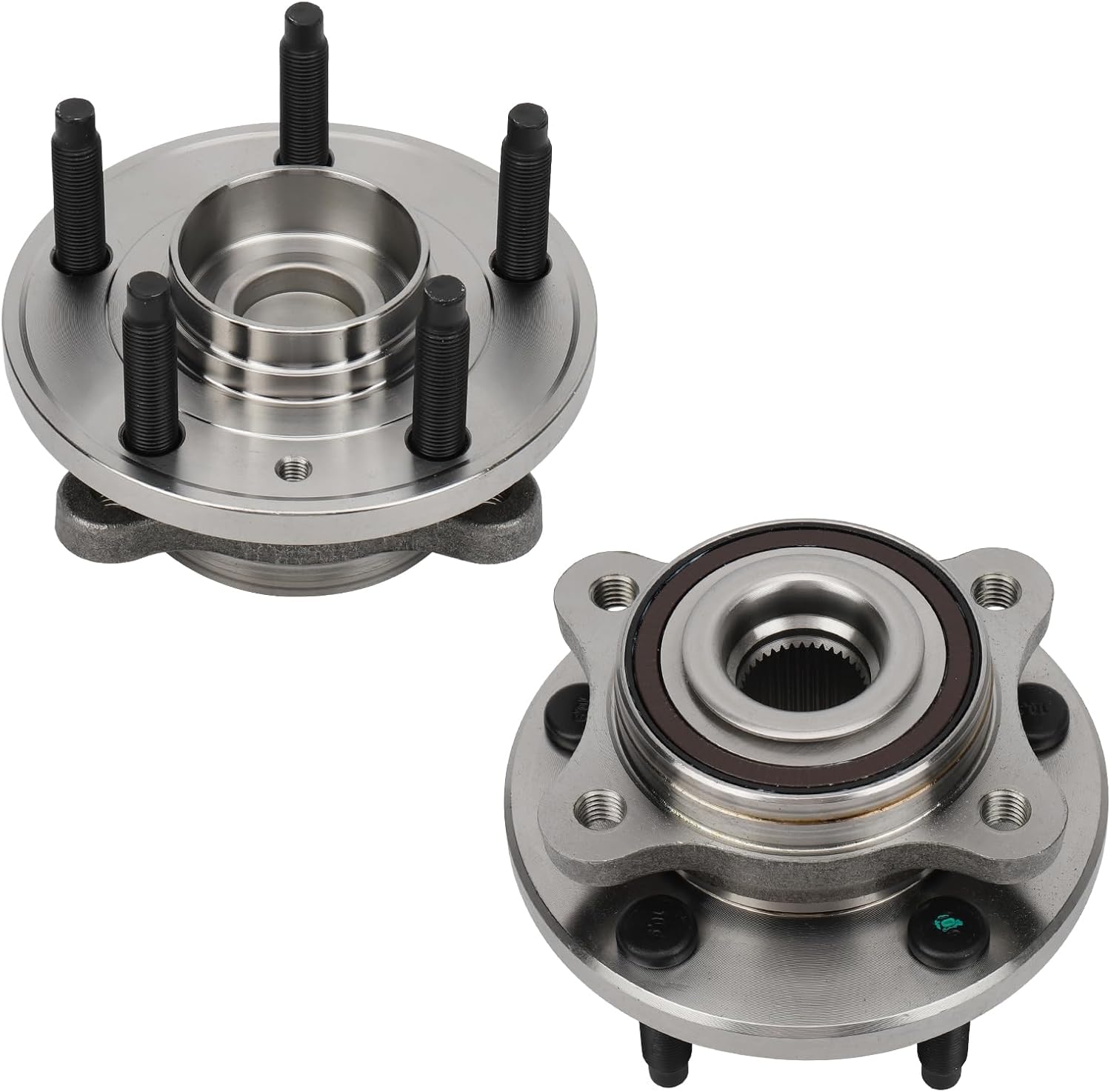 DRIVESTAR 513223 Front Wheel Hub & Bearing Assembly for Ford 500/Freestyle/Mercury Montego 2005 06 07, 08-09 for Ford Taurus/Taurus X/Mercury Sable(5 Lugs w/ABS)(Pair)