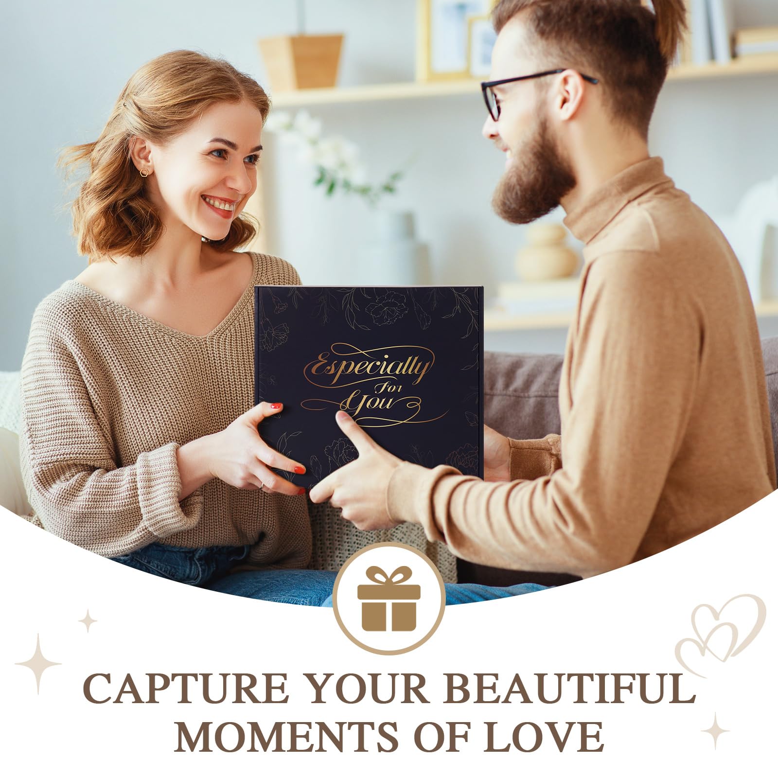 60 Year Anniversary Picture Frame Gifts, Best 60th Anniversary Wedding Gifts for Couple Parents Husband Wife Him Her Men Women, Personalized Forty Year Fortieth Wood Anniversary Decorations