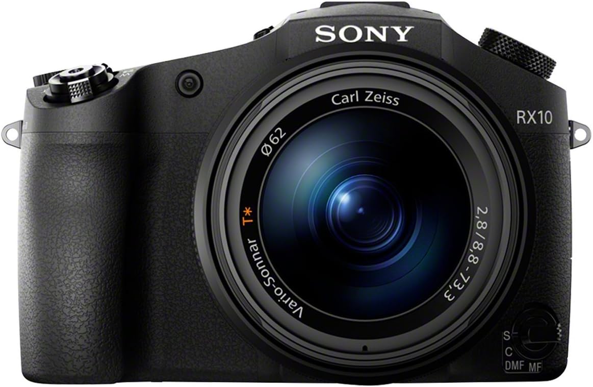 Sony DSC-RX10 Camera Black 20.2 MP 8.3x Zoom 3.0 LCD FHD 24 mm Wide Lens Wi-Fi - Black (Renewed)