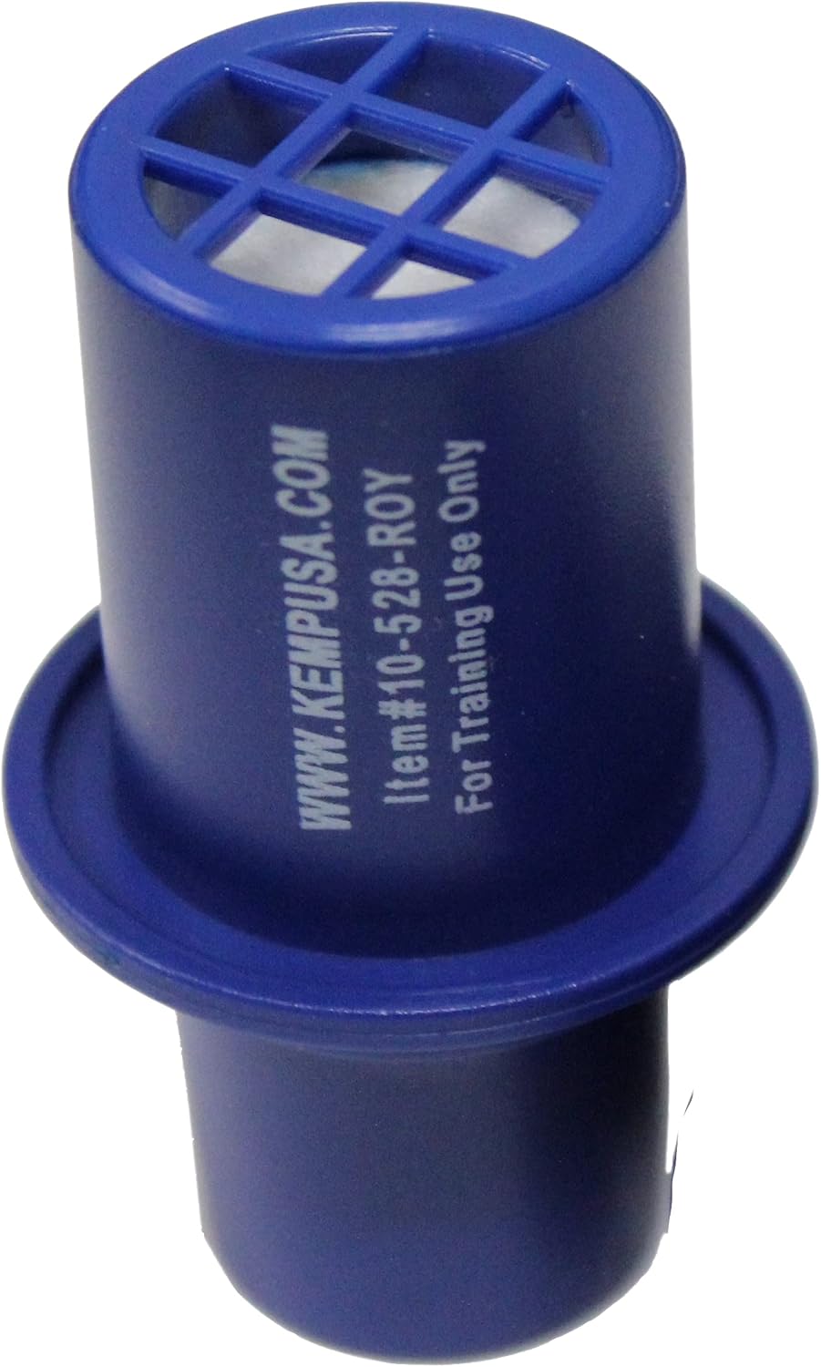 Kemp USA CPR Training Valves for CPR Training | First Aid Medical Supplies | One-Way, Disposable CPR Training Valves | Individually Wrapped (Pack of 50) Royal Blue