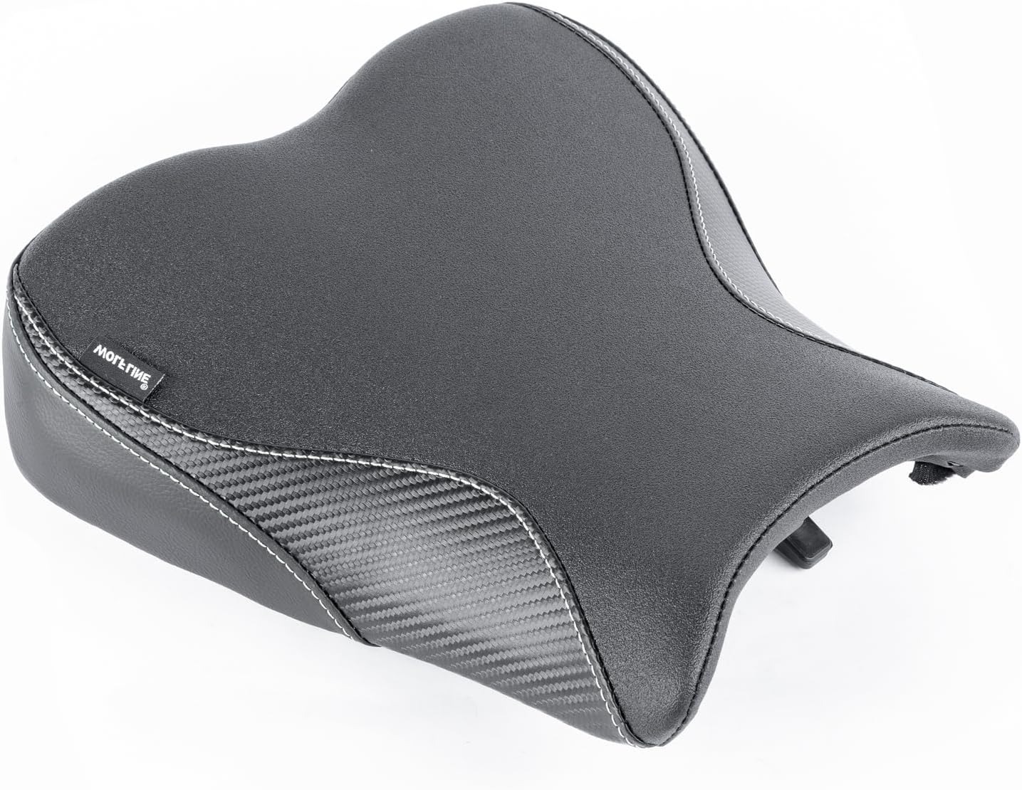 Motorcycle Leather Front Driver Seat Cushion Pad fit for Ninja ZX-4R ZX-4RR ZX4R ZX4RR 2023 2024 2025 Pressure Relief Soft Pillion Saddle, Black