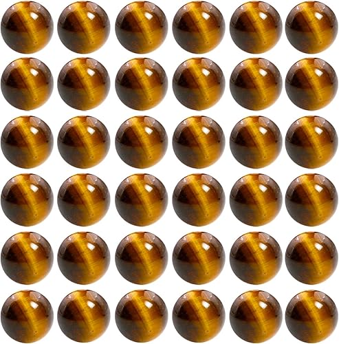 Miniatura 8 de Cuentas de piedra natural, 100 cuentas redondas de aventurina verde de 0.315 pulgadas (0.315 in), cuentas sueltas de piedra real, cuentas lisas para