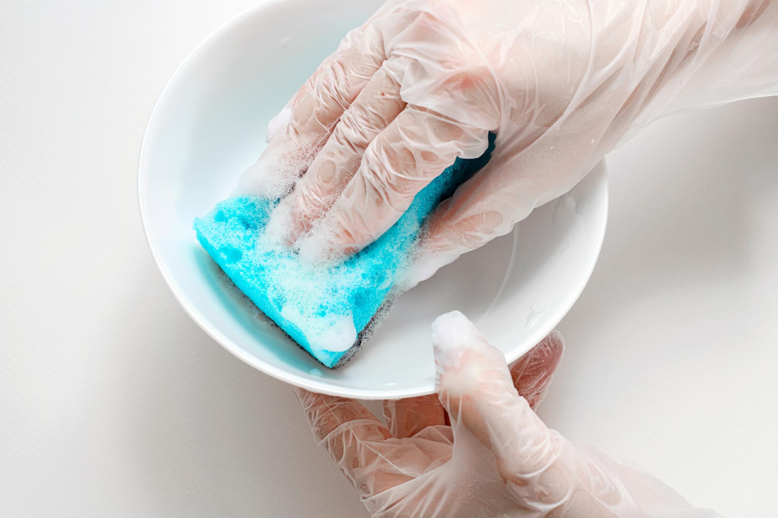 Guanti In Vinile Monouso Senza Polvere Icoguanti Vinyl PF M - Foto 3