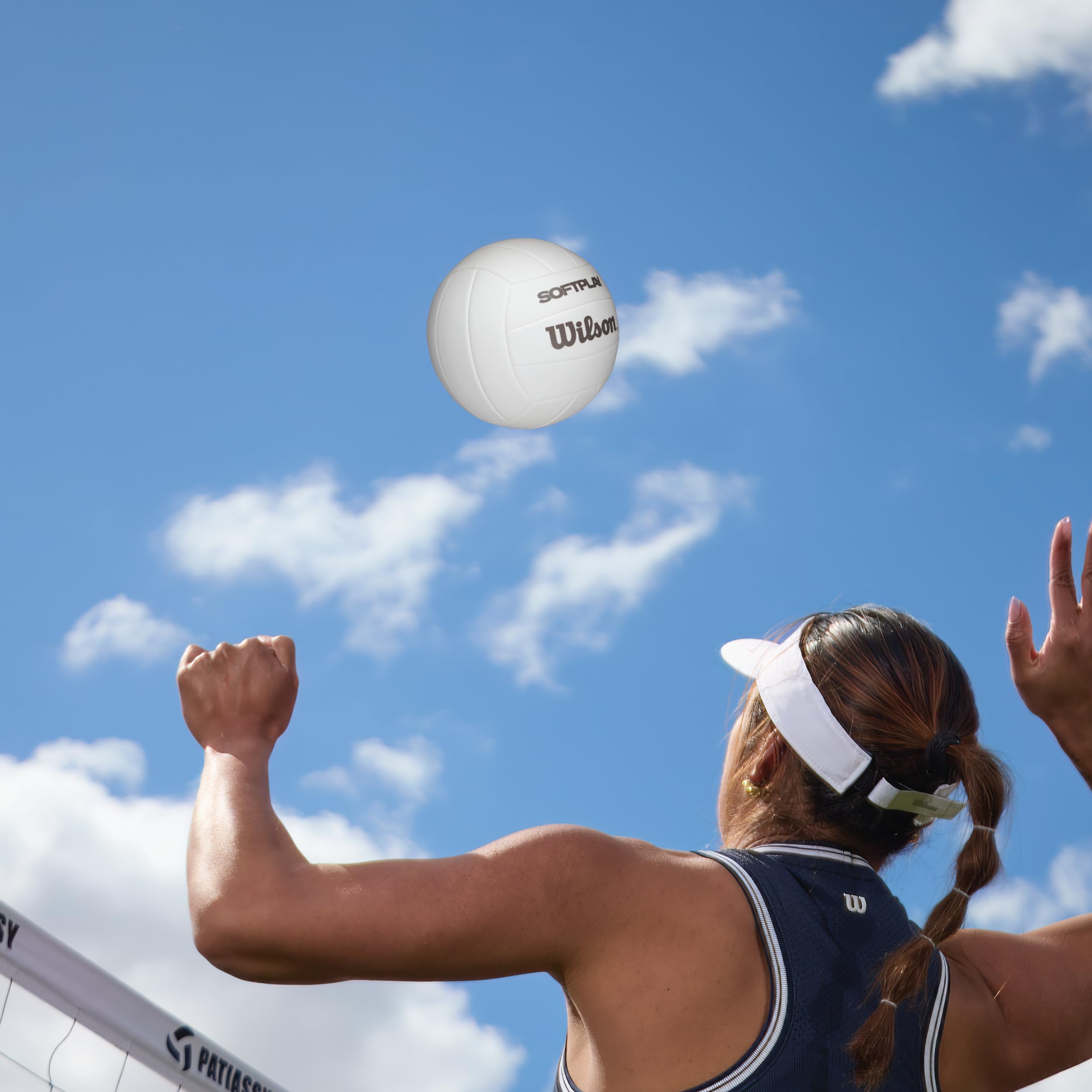 Wilson Pelota Voleibol Playa AVP Soft Play Blanco