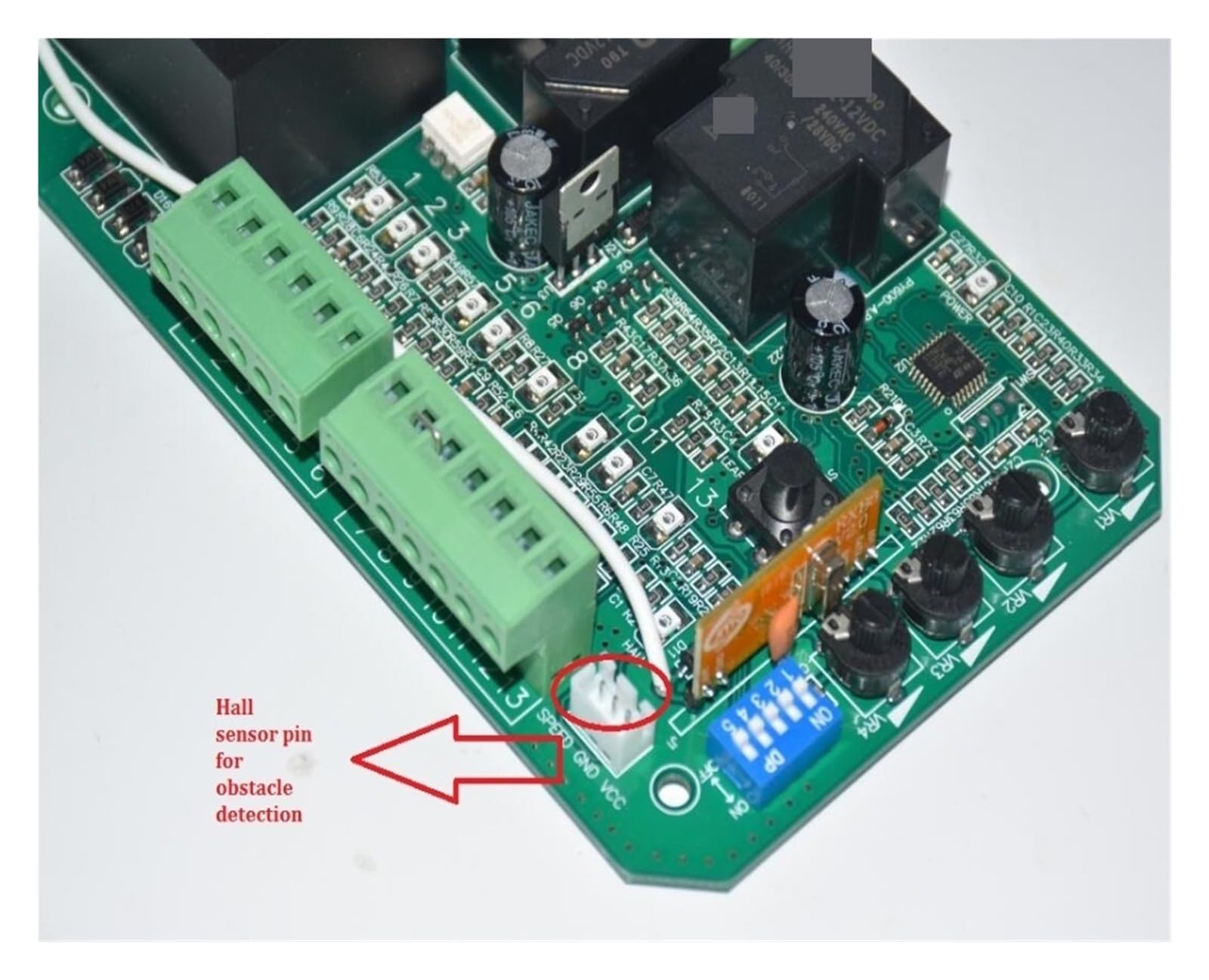 Operadores de portones eléctricos Placa de tarjeta electrónica de placa de circuito de controlador PCB de unidad de Control de Motor de abridor de puerta corrediza de uso amplio para casas particulare