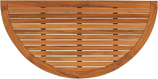 Nordic Teak Shower and Bath Mat, 39.5" x 19.75", Oiled