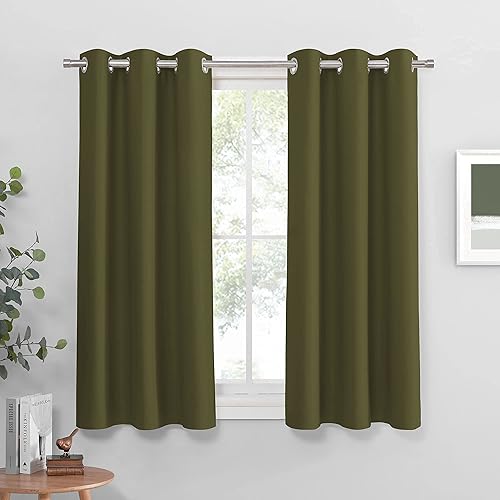 Vista 121 de PONY DANCE - Cortinas opacas con ojales, se venden como 2 piezas Blanco grisáceo