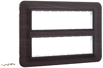 Anchor By Panasonic 66816WDB Roma Urban Modular Polycarbonate 16M Curve (Woody, Pack of 5)