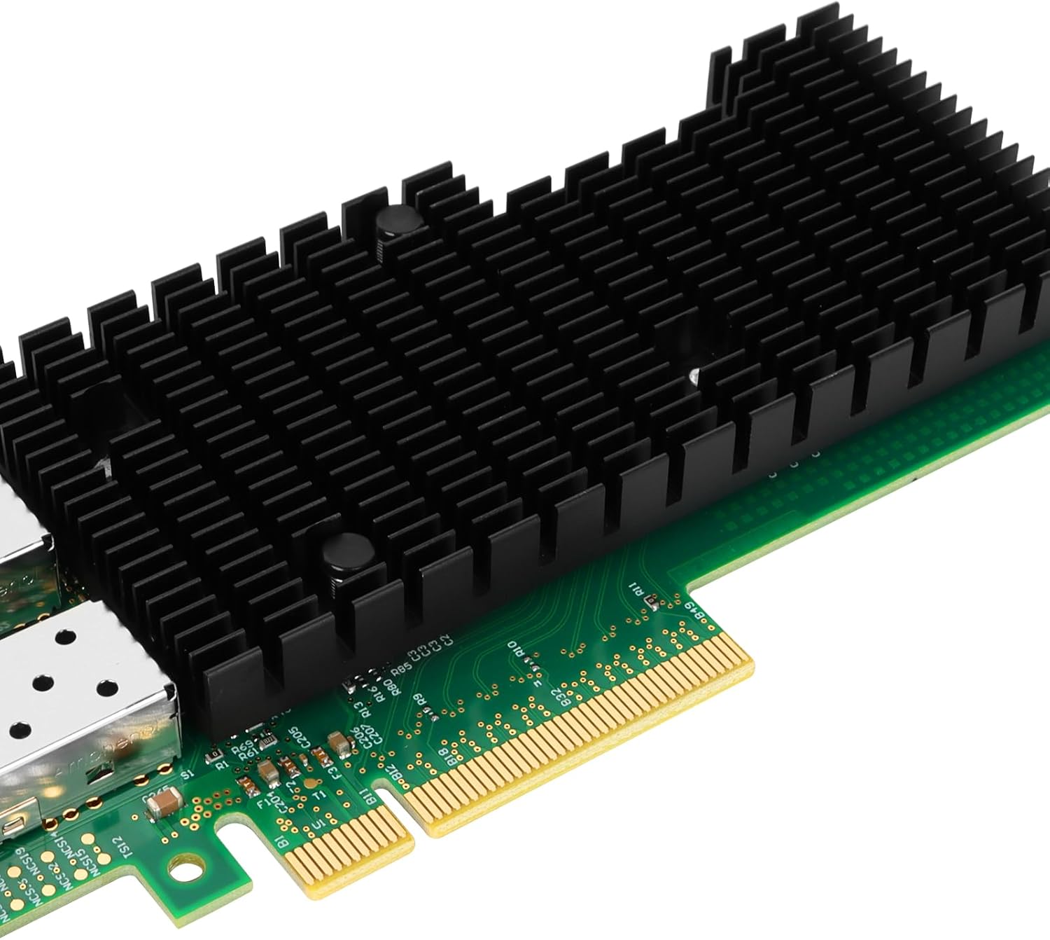 Vogzone 25Gb PCI-E NIC Network Card for Intel XXV710-DA2,1GbE/10GbE/25GbE Dual SFP28 Ports, with Intel XXV710BM2 Chip,25GbE PCI Express 3.0 X8 Ethernet Adapter Support Windows/Linux/VMware