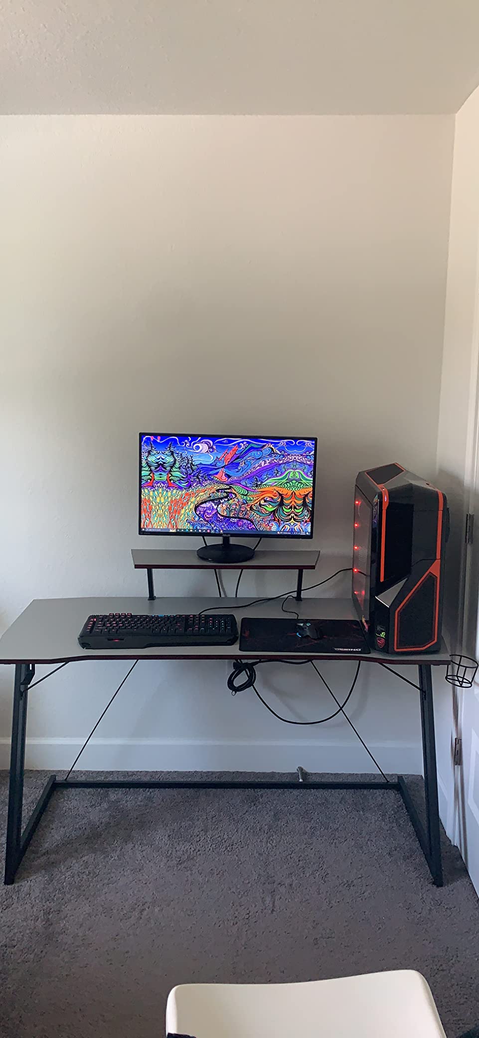 17/mo Finance DESINO Gaming Desk 40 inch PC Computer Desk, Home