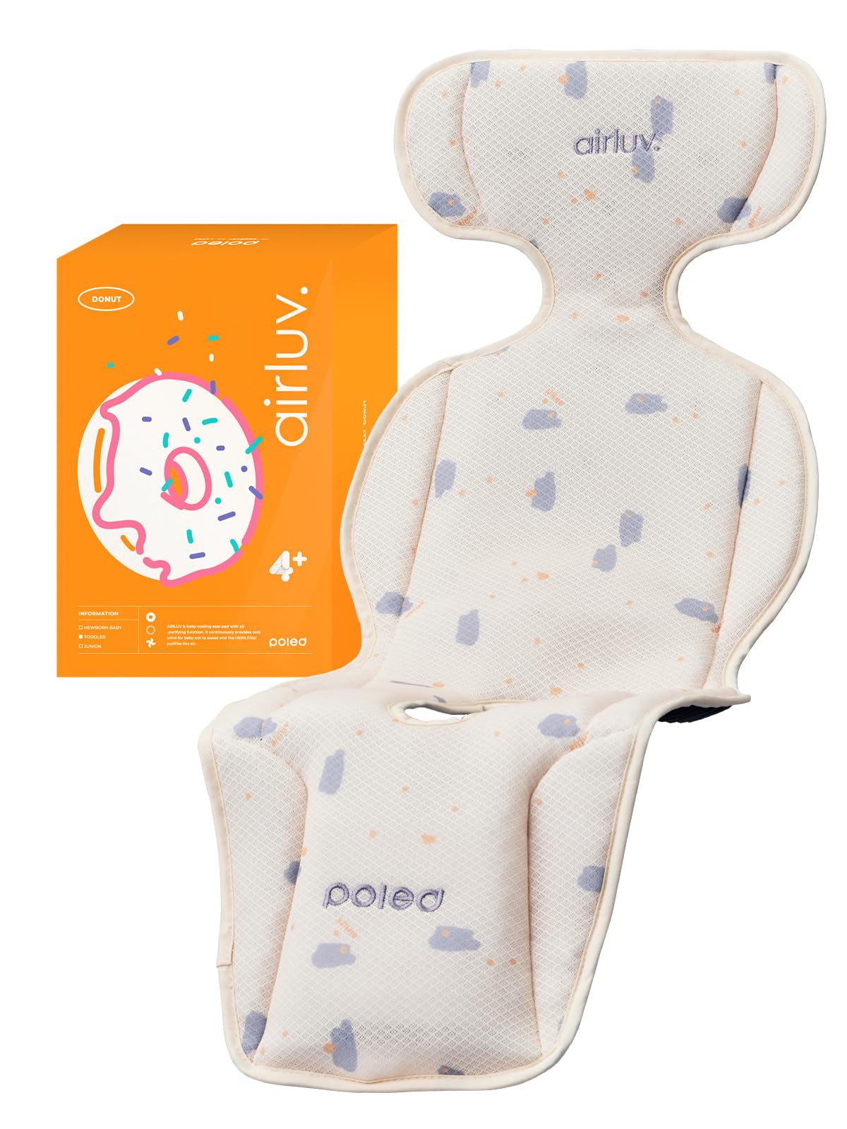 Poled公式 エアラブ4プラス ドーナッツ クールシート 暑さ対策 インナーク…