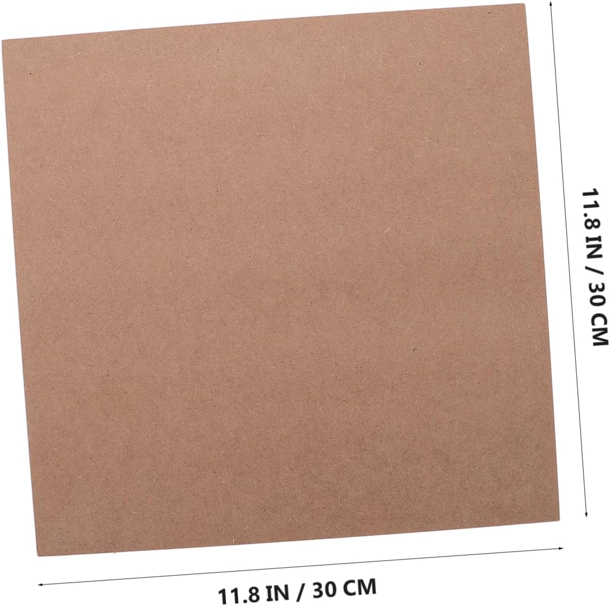 Housoutil Wooden Clay Drying Board Fiberboard for Pottery and Ceramic Art Square Clay Wedging Board for Studio and Outdoor Activities 30cm