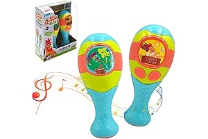 La Granja De Zenon Newborn Toys Bartolito Maracas for Kids 6 to 12 Months