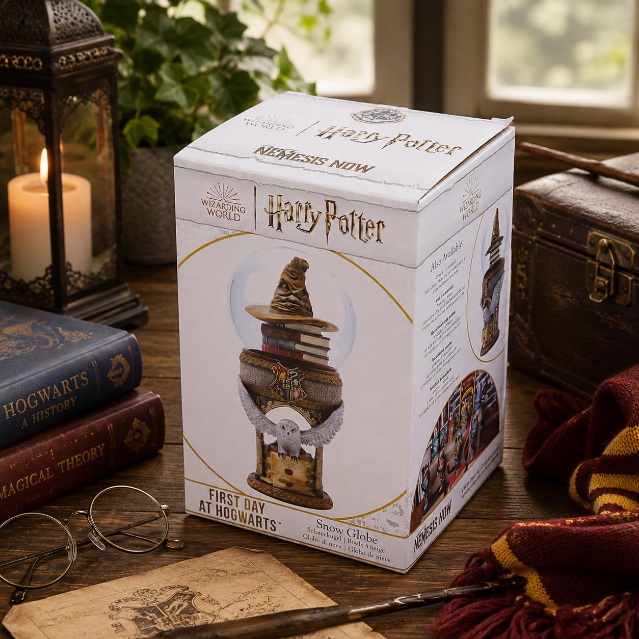 Nemesis Now Globo de Nieve Oficial de Harry Potter First Day at Hogwarts, Multicolor, 19,5 cm, B5959V2