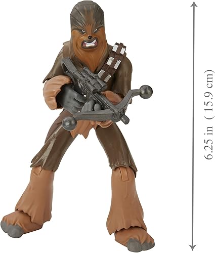 Miniatura 2 de STAR WARS Galaxy of Adventures The Rise of Skywalker Chewbacca - Figura de acción de 5 pies con divertido movimiento de acción