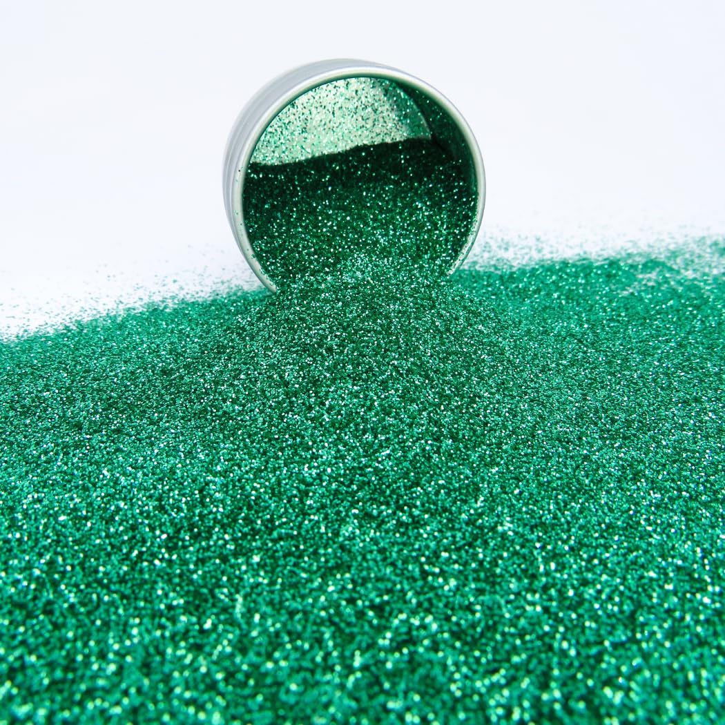 Fine Green Glitter Makeup - Biodegradable Eco Glitter for Face Body, Hair, Nails and Festivals (Green Fine) 6 Grams - Image 3