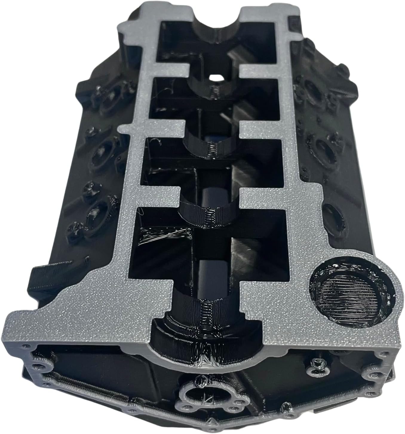 Engine Block Business Card Holder – Realistic V8 Engine Design Desk Accessory for Gearheads, Car Enthusiasts, and Auto Professionals – Unique Office Gift