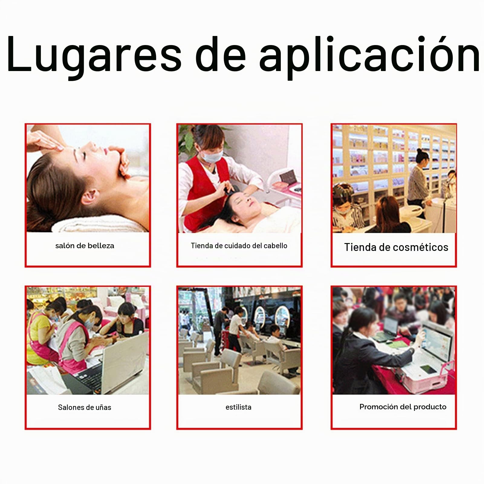 Analizador de Piel, Detector De Cuero Cabelludo De Piel De 13 Pulgadas, Piel Cuero cabelludo Detector, Detector de Piel de Cabello Analizador Pelo Piel Folículos, Apariencia Elegante Operación (EU)