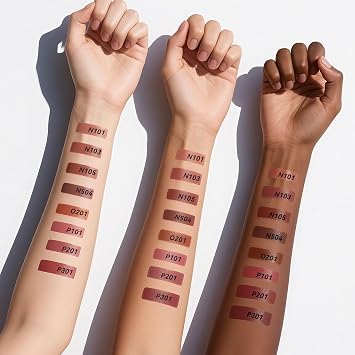 MAANGE Lipstick, Matte Lipstick Long Lasting Transfer-Proof Waterproof & Hydrating Lip Makeup, Full Coverage for a Nourishing Pout,1 Count-N103