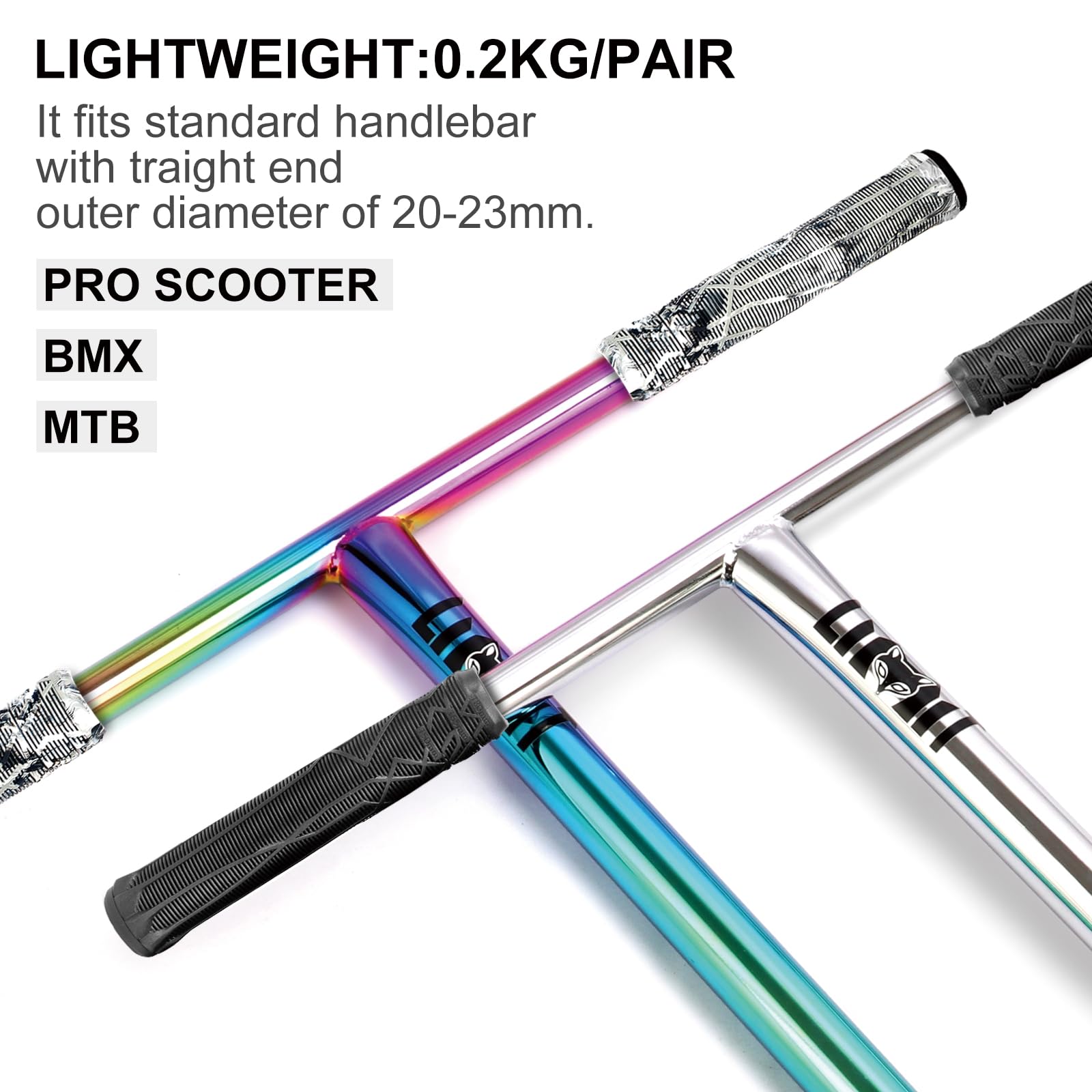 Limit Pro Scooter Grips 160-180mm - Weiche Griffe Für Scooter & BMX