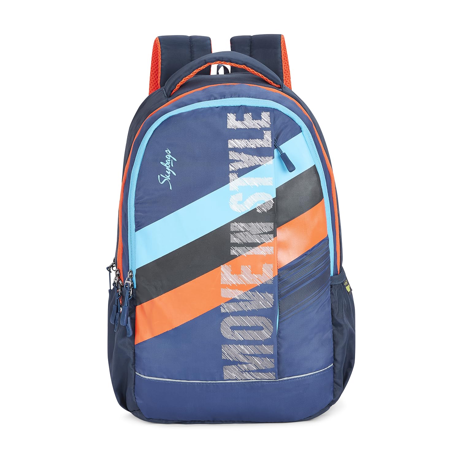 SkybagsUnisex Polyester Printed Strider Pro 02 Laptop Backpack (H) Blue