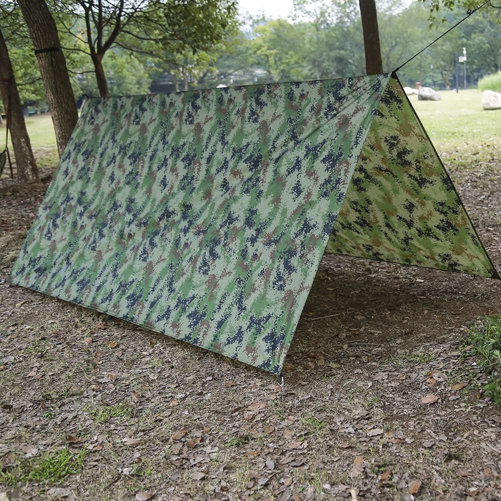 Telo antipioggia per amaca da campeggio | Teli per tenda da campeggio leggeri - Telo antipioggia per amaca da campeggio - Attrezzatura da campeggio Must Haves W/Easy Set Up Picchetti per tenda inclusi