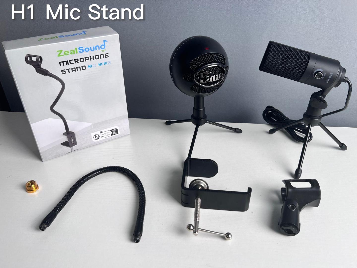 Amazon.com: ZealSound Microphone Stand,Flexible Gooseneck Desktop