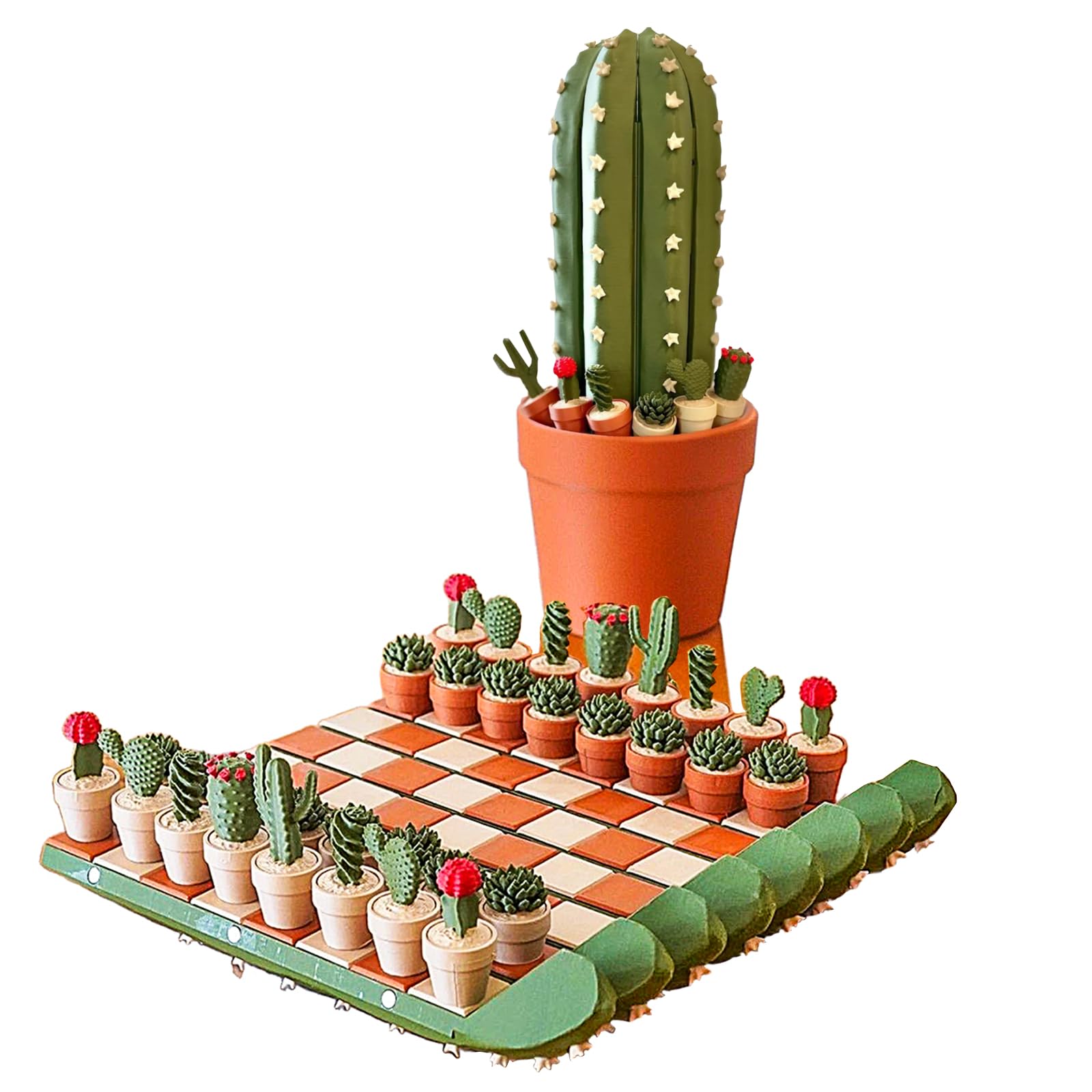Cactus Chess Set ZMJY