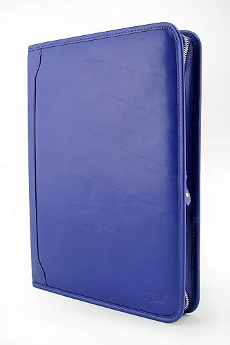 Miniatura 4 de Noda Carpeta portafolio con cremallera, organizador de documentos de currículum de entrevista. Soportes internos para iPadtableta (hasta 10.1