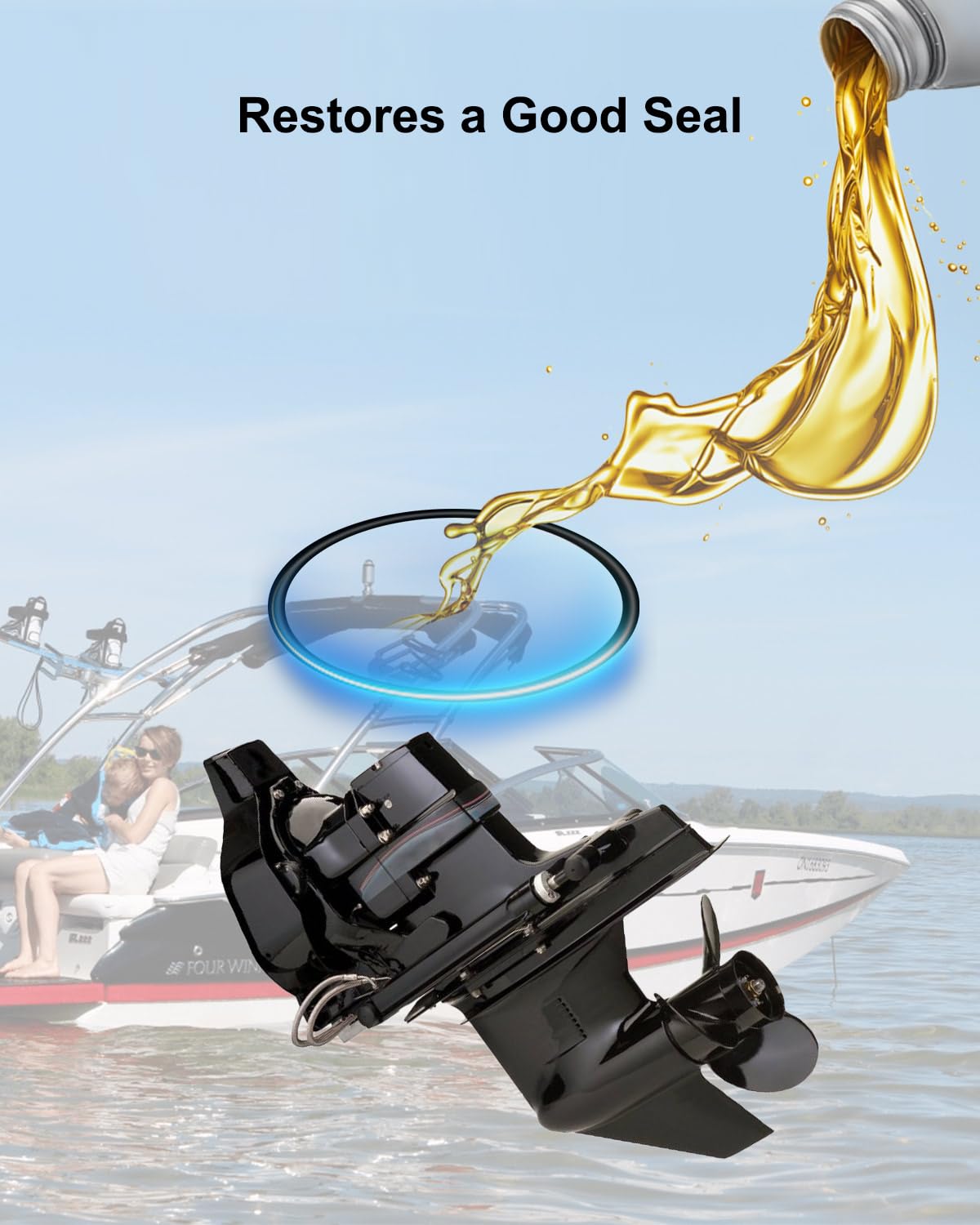 Kit Joint Supérieur Mercruiser Bravo I, II, III (remplace 26-16709A2, 18-2643)