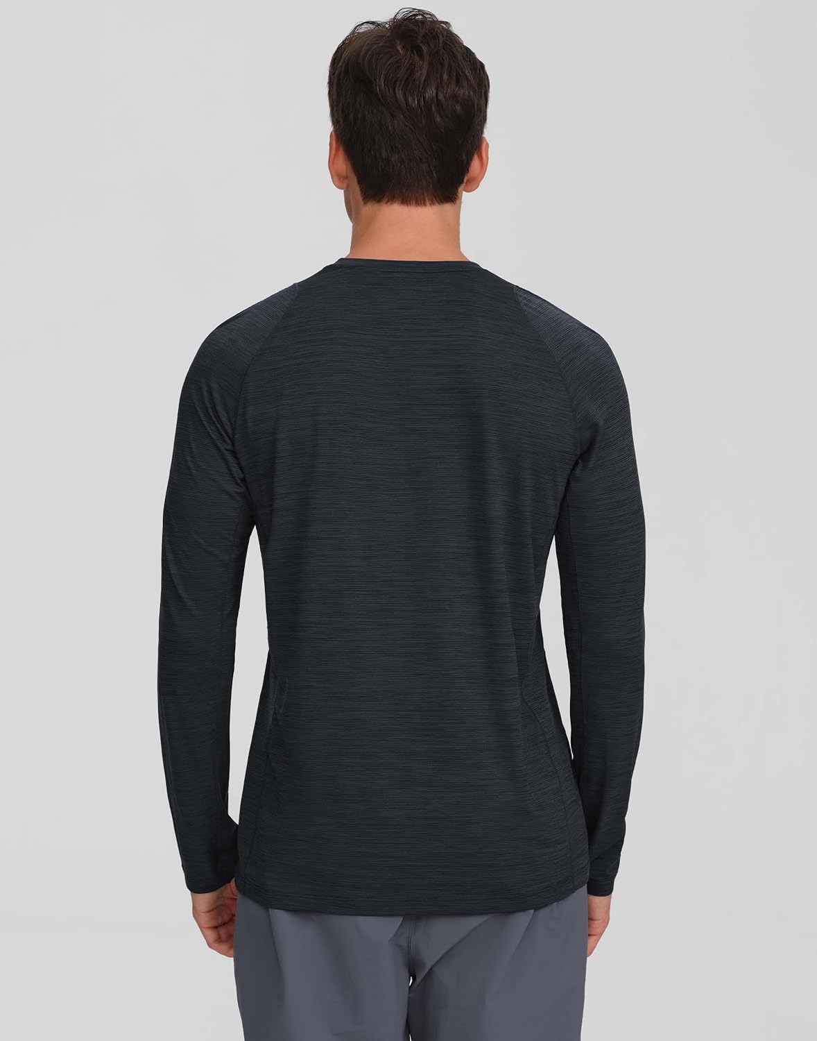 Pioneer Camp Men's Long Sleeve Shirt Quick Dry Moisture Wicking Workout Tee Shirts Lightweight Athletic Tshirts Running Gym - Image 4