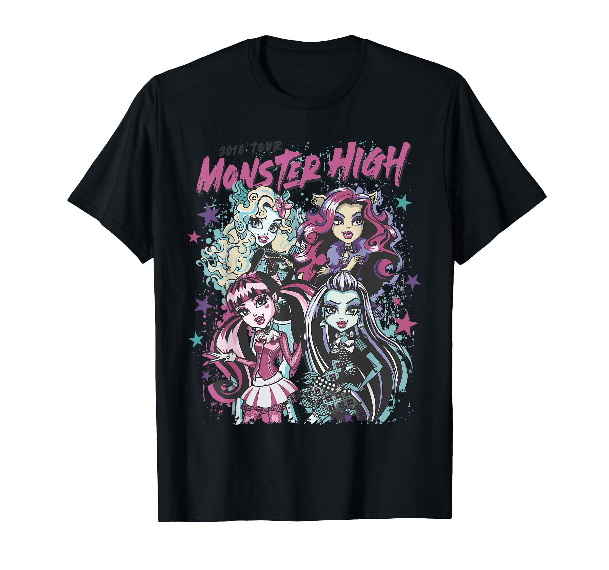 Monster High Alumni - Draculaura Frankie Lagoona Clawdeen T-Shirt ...