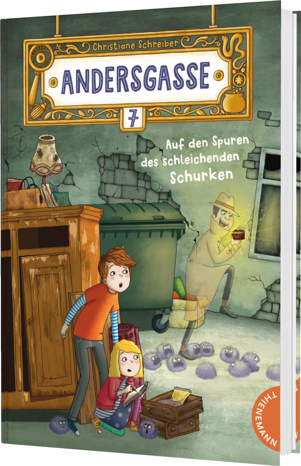 Andersgasse 7 2: Auf den Spuren des schleichenden Schurken: Magischer Detektivspaß für Kinder ab 8 Jahren