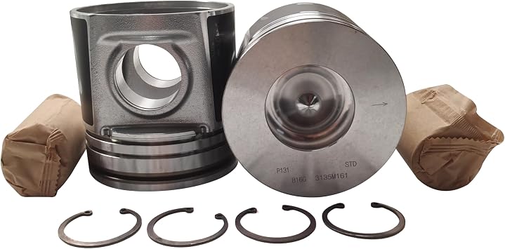 Piston With Pin And Clips 3135M161 Suitable For Perkins 1104D.44TNL And 1104D.44TANM Engines