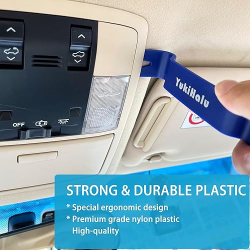 Miniatura 4 de YukiHalu Car Trim Removal Tool Kit, No Scratch Pry Tool kit, Auto Door Panel Removal Tool Set, for FastenersCar